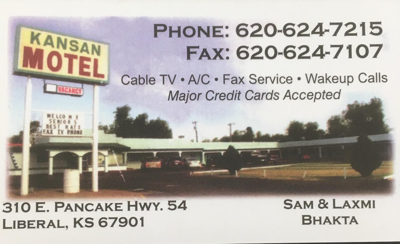 Kansan Motel Liberal Exterior foto